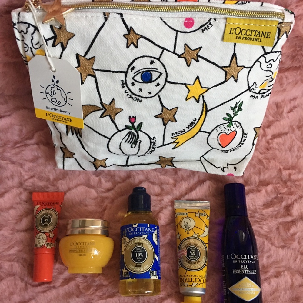 🐝💫L’OCCITANE Makeup Case & Miniature Samples